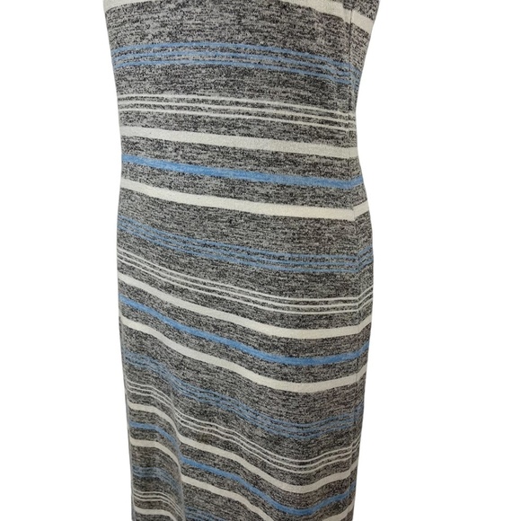 PHILOSOPHY Striped Y2K Tank Midi Stretch Knit 90's Inspired Casual Dress sz XS - Picture 9 of 16